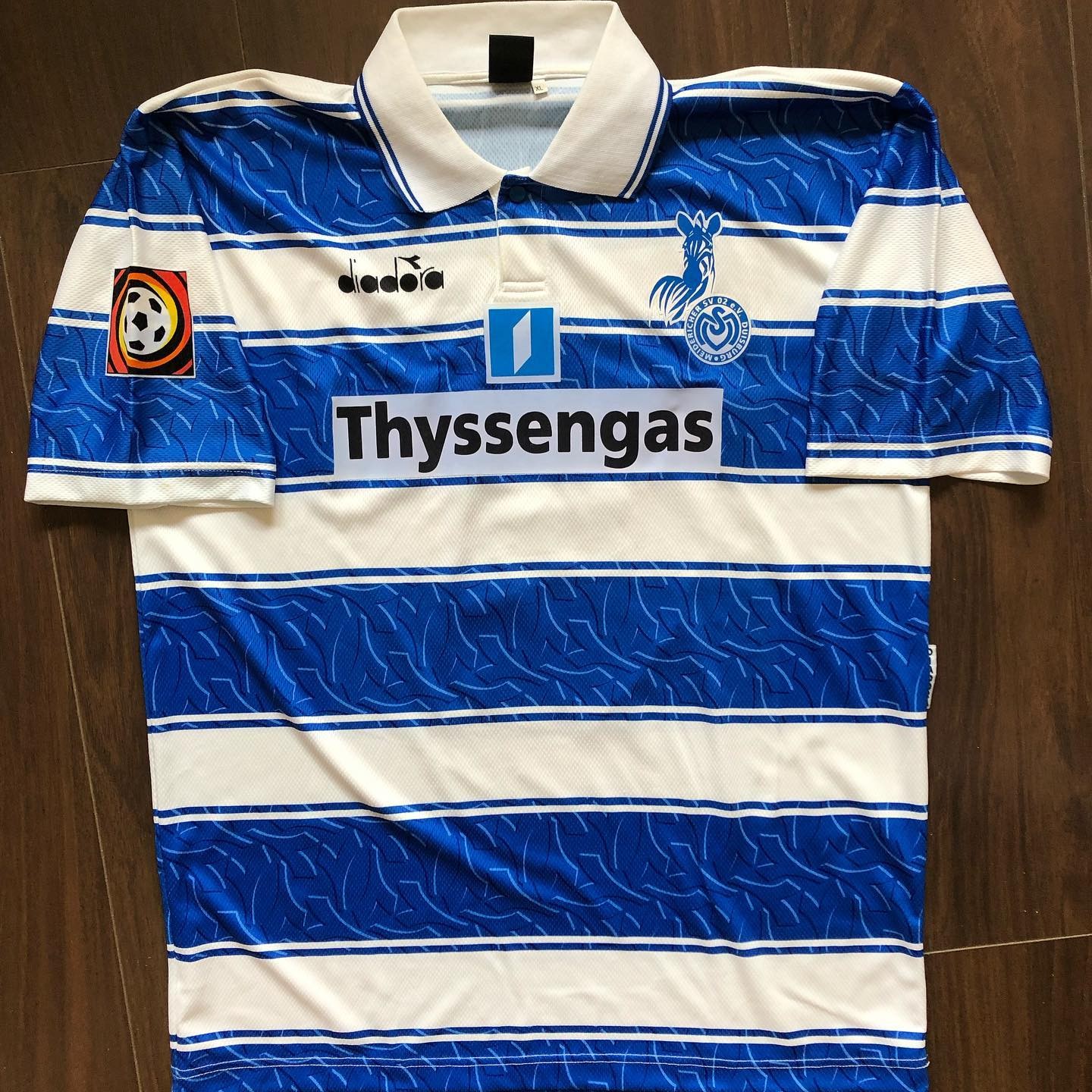 MSV Duisburg 1997-98 Home V2 Kit