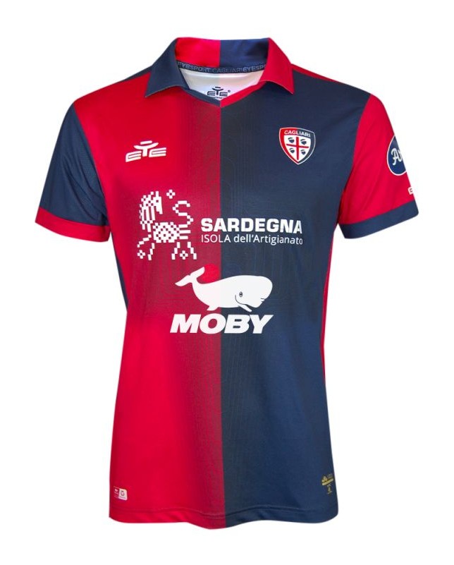 Cagliari Calcio 2023-24 Home Kit