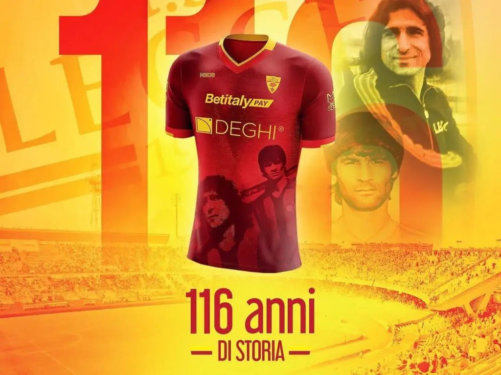 US Lecce 2023-24 Anniversary Kit