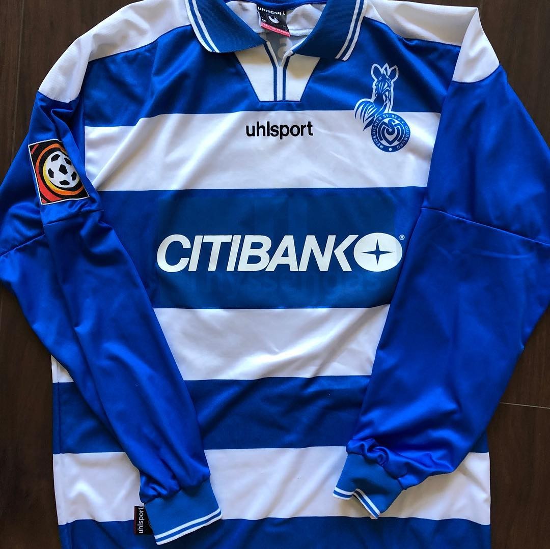 MSV Duisburg 1999-00 Home V2 Kit