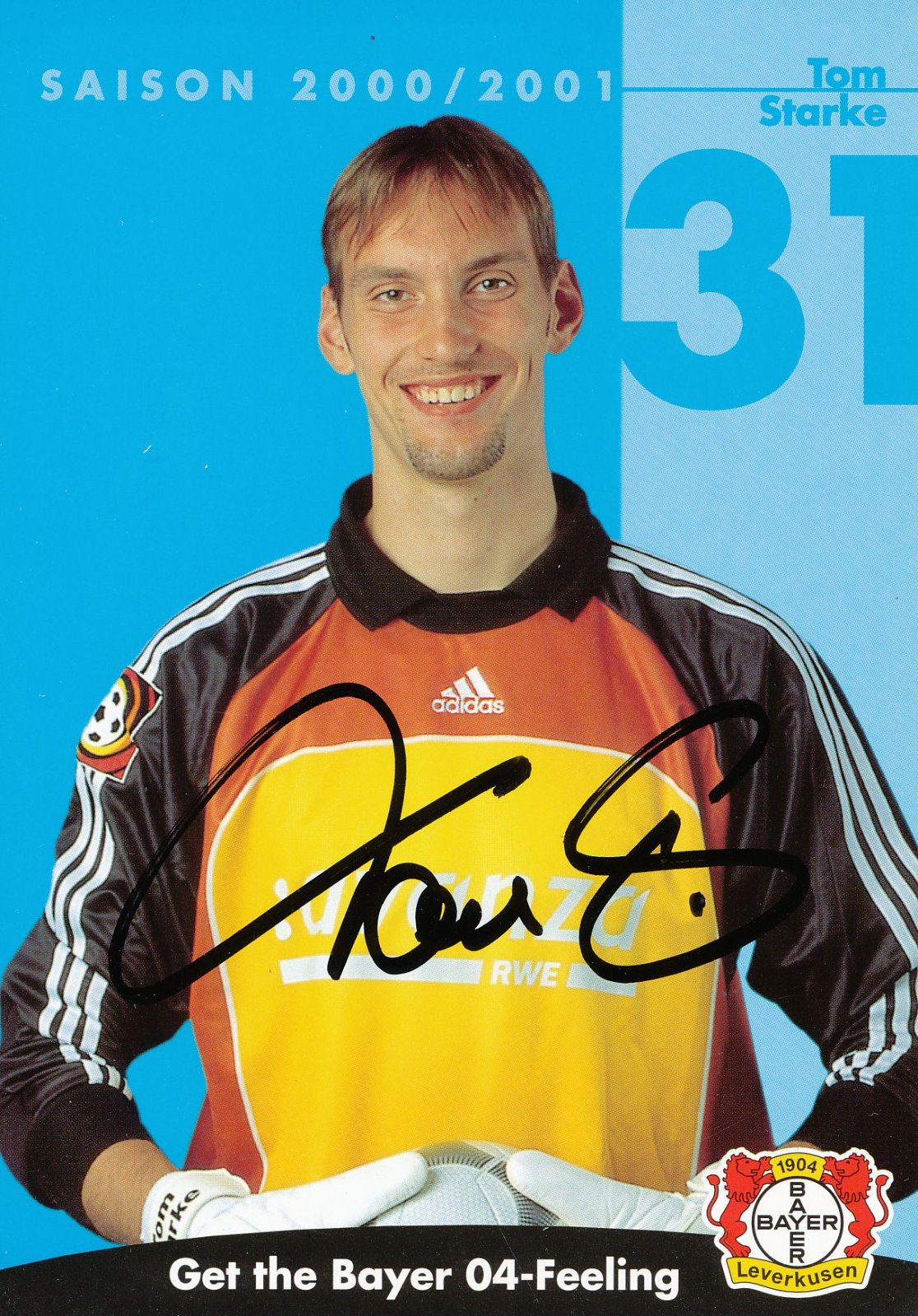Bayer 04 Leverkusen 2000-01 GK 8 Kit