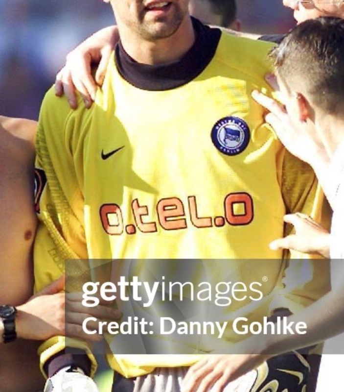 Hertha BSC 2001-02 GK 2 Kit