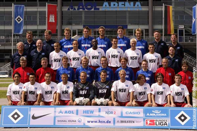 Hamburger SV 2003-04 Home V2 Kit