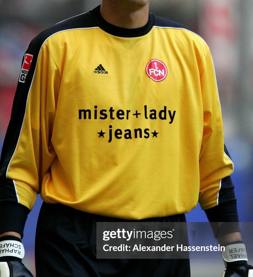 1. FC Nürnberg 2005-06 GK 3 Kit