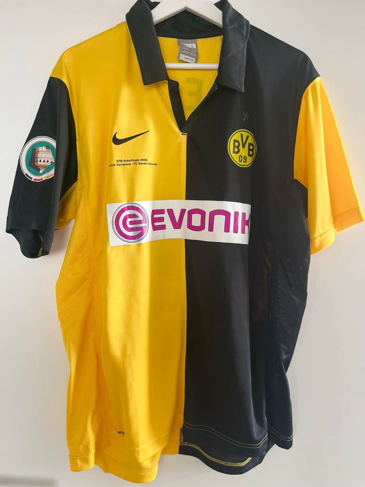 Borussia Dortmund 2007-08 DFB-Pokal Final Kit