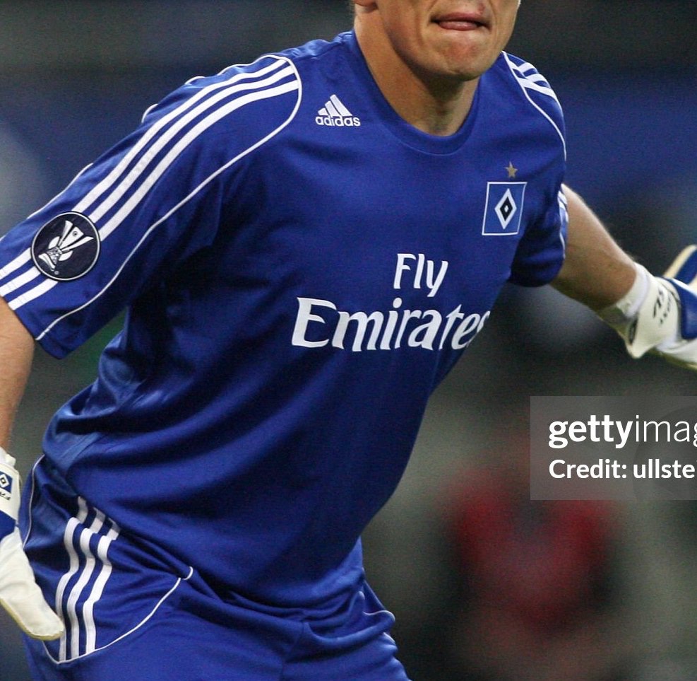 Hamburger SV 2008-09 European GK Kit