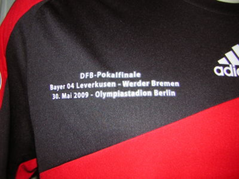 Bayer 04 Leverkusen 2008-09 DFB-Pokal Final Kit