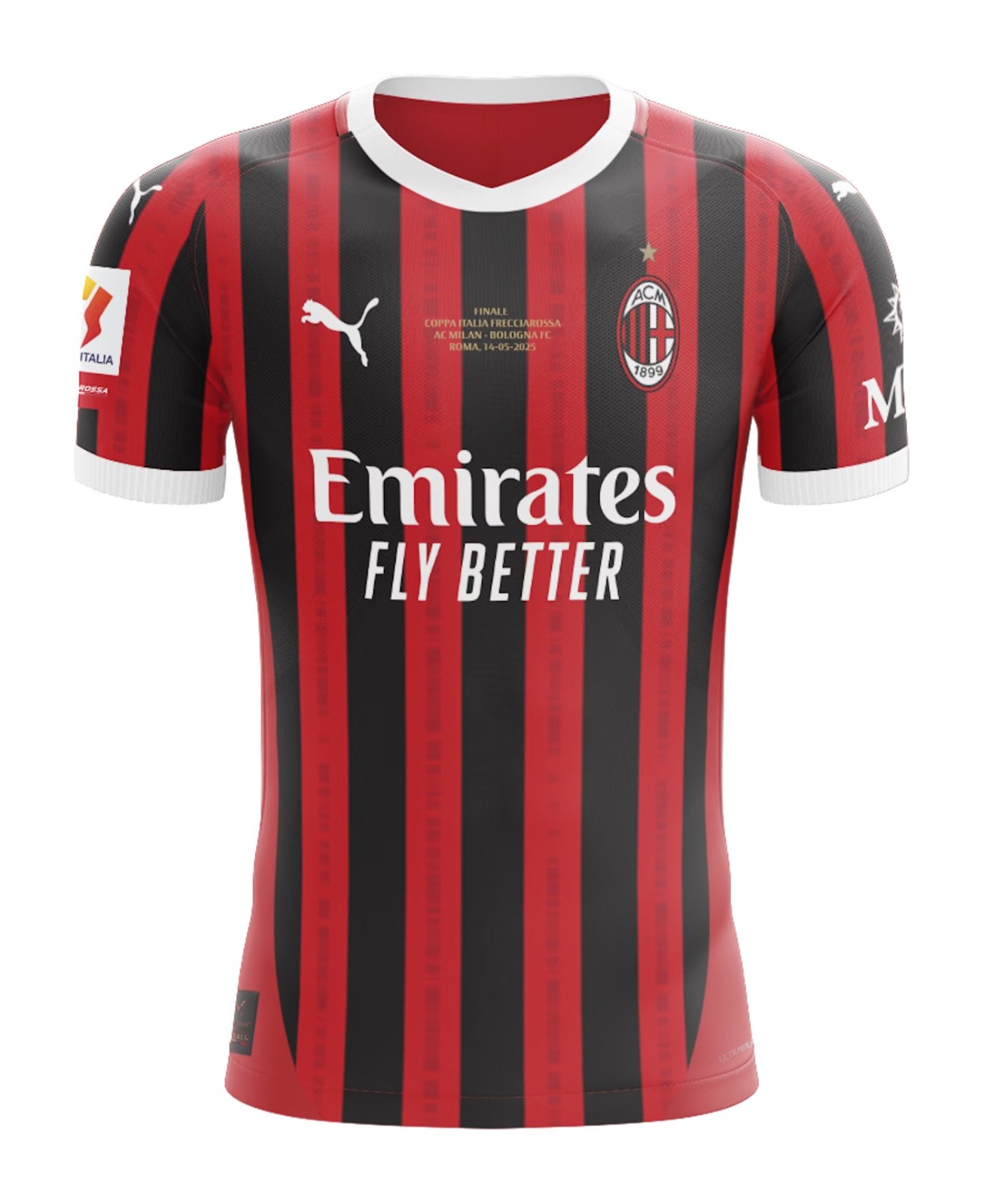 AC Milan 2024-25 Coppa Italia Final Kit
