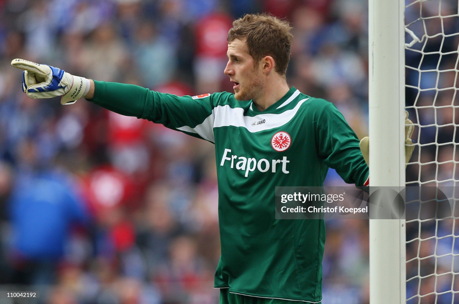 Eintracht Frankfurt 2010-11 GK 2 Kit