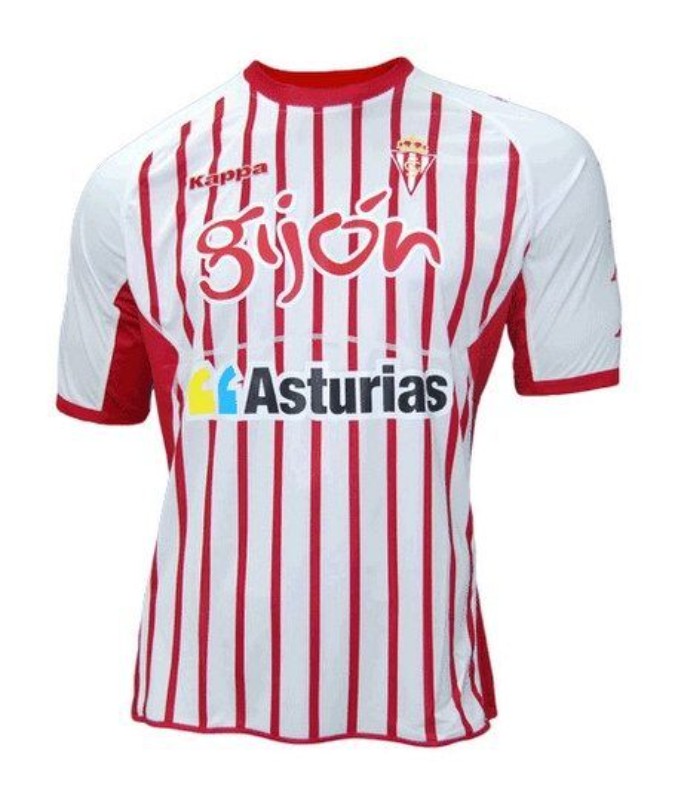 Sporting Gijón 2011-12 Home Kit