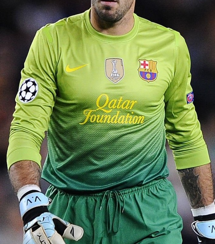 FC Barcelona 2012-13 GK Fourth V3 Kit