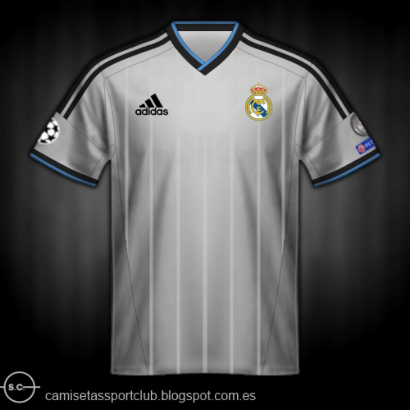 Real Madrid 2012-13 Champions League Home Kit