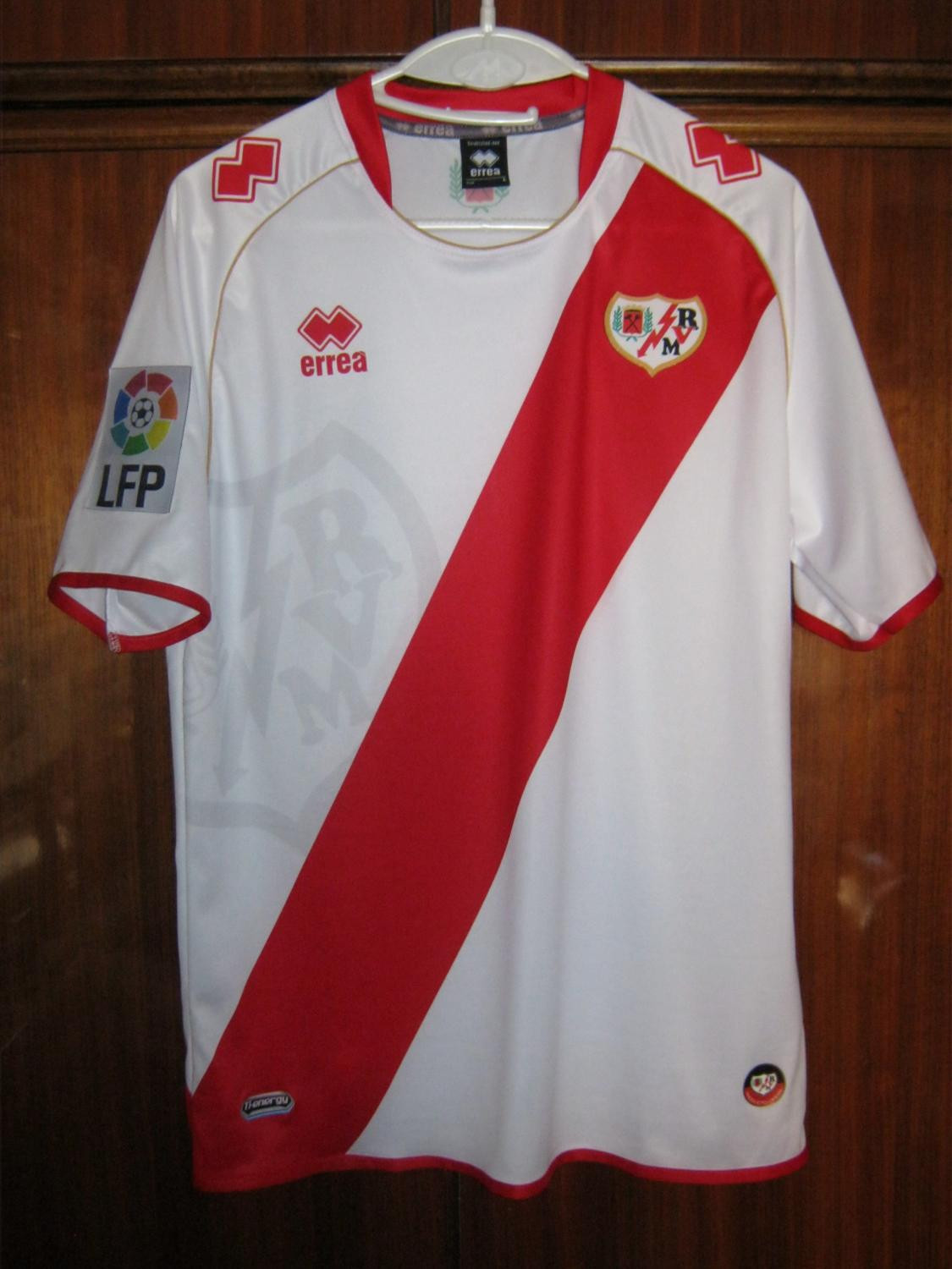 Rayo Vallecano 2012-13 Home Kit