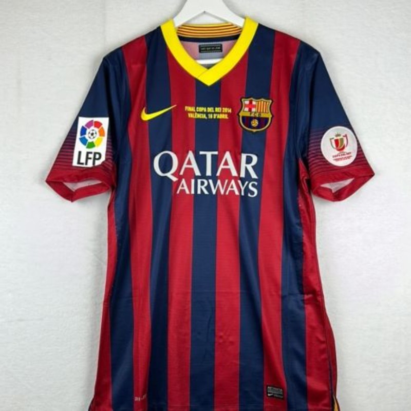 FC Barcelona 2013-14 Copa del Rey Final Kit