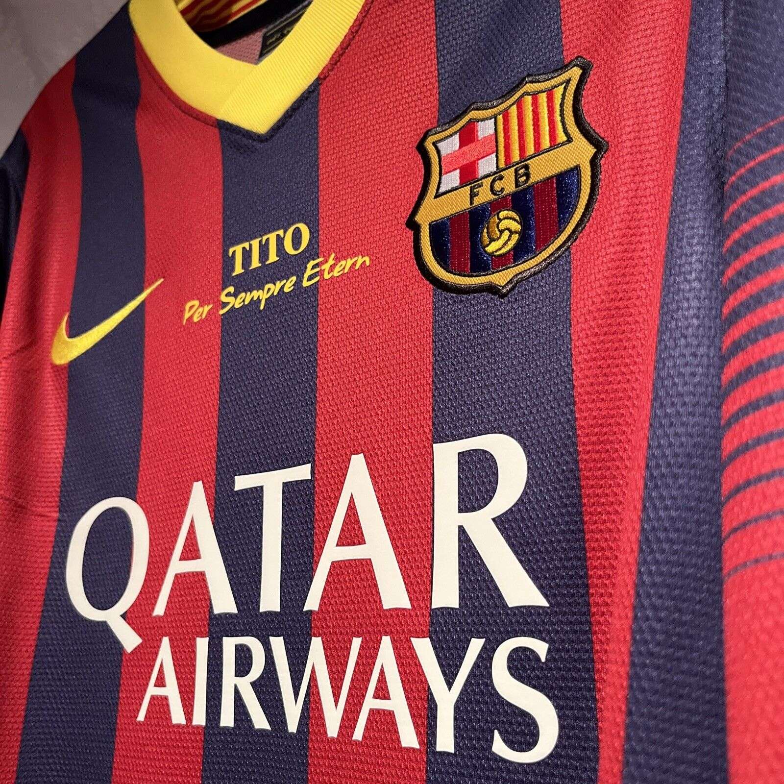 FC Barcelona 2013-14 Home V2 Kit