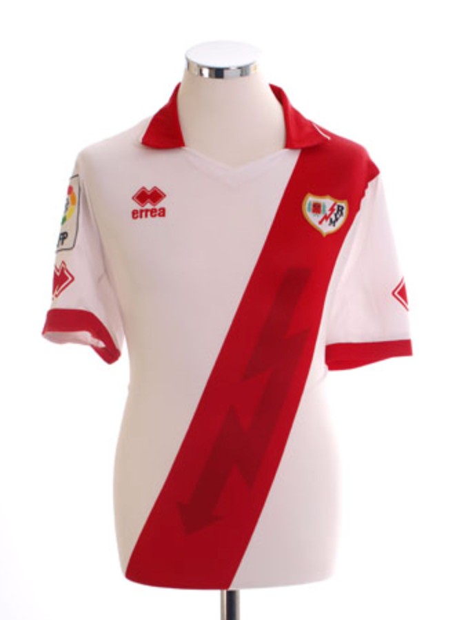 Rayo Vallecano 2013-14 Home Kit