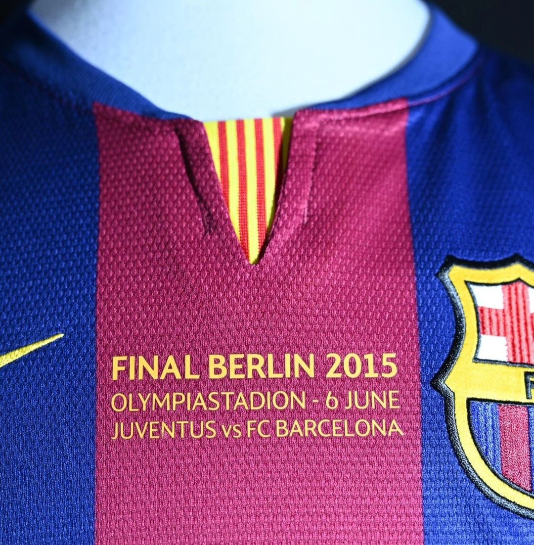 FC Barcelona 2014-15 Champions League Final Kit