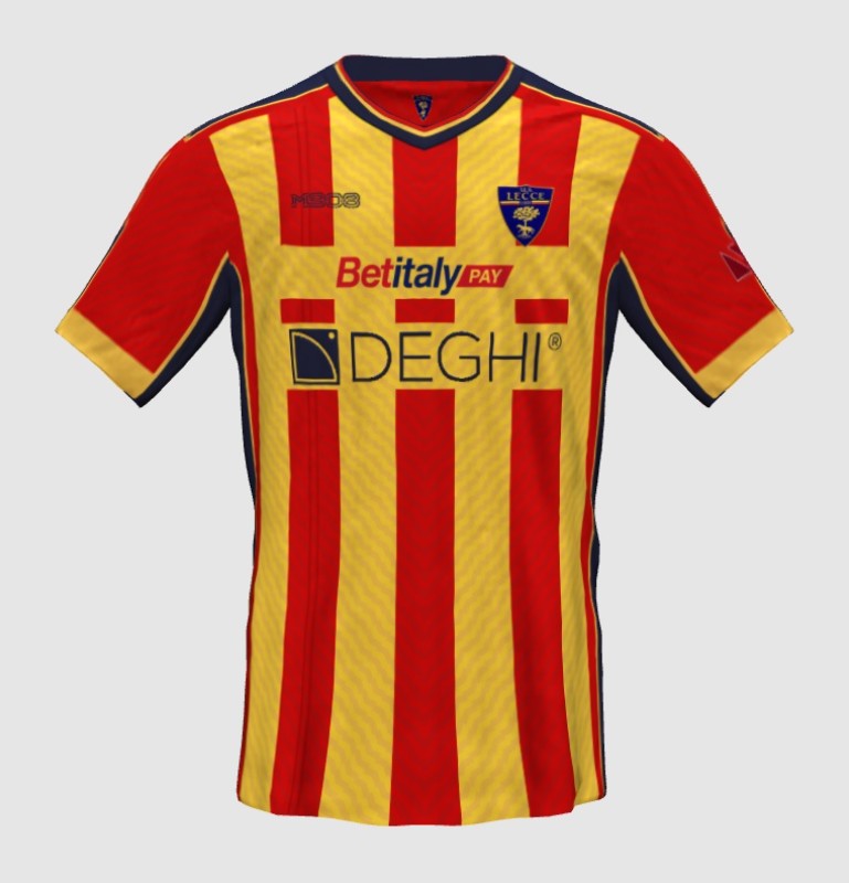US Lecce 2024-25 Home Kit