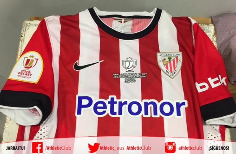 Athletic Club 2014-15 Copa del Rey Final Kit