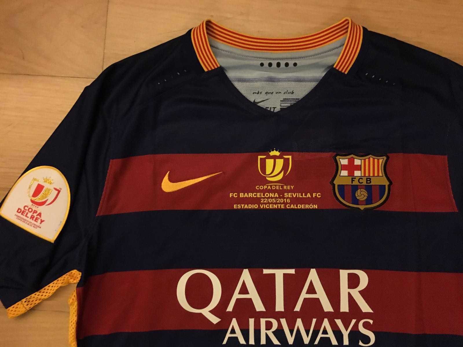 FC Barcelona 2015-16 Copa del Rey Final Kit