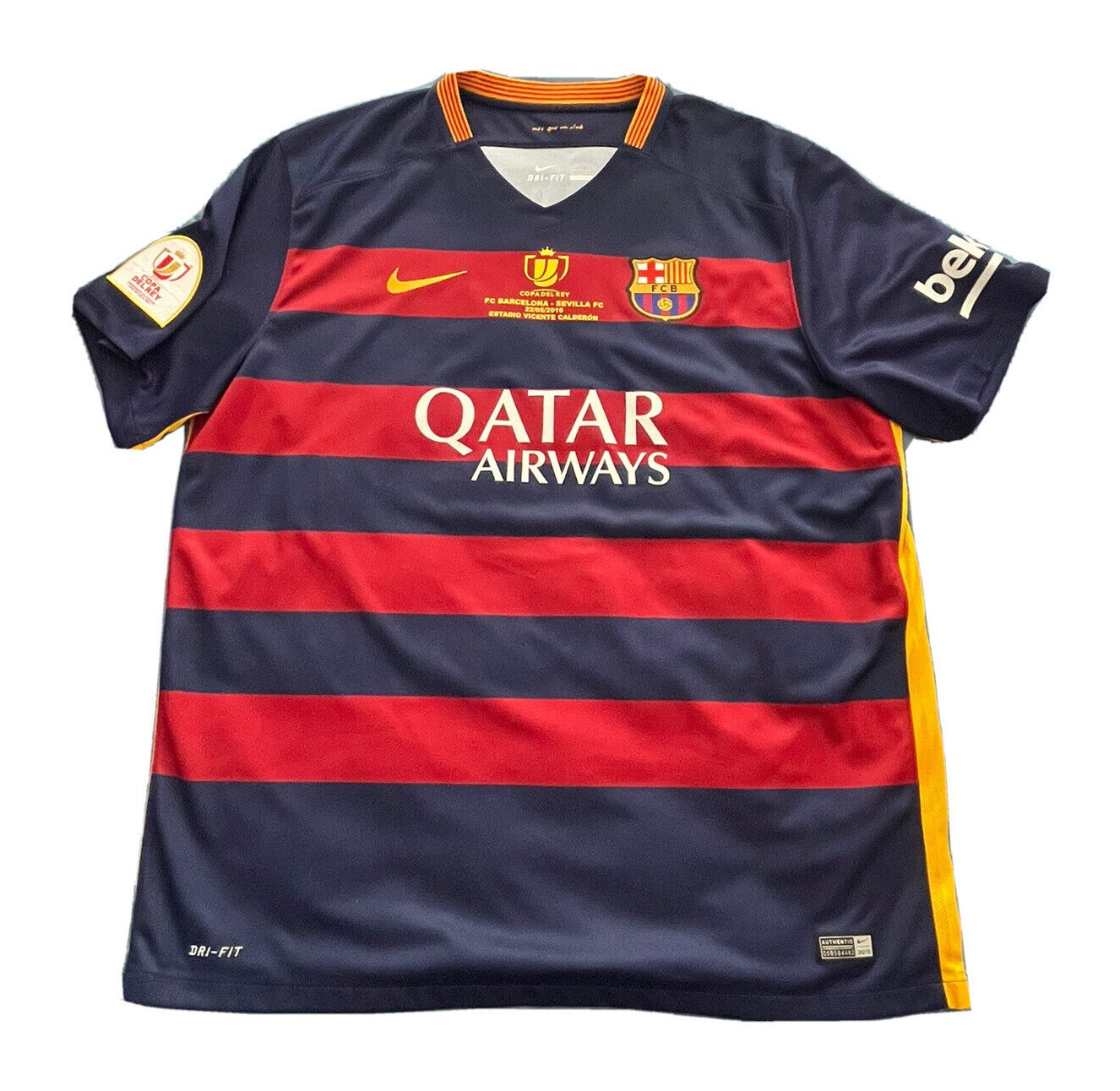 FC Barcelona 2015-16 Copa del Rey Final Kit