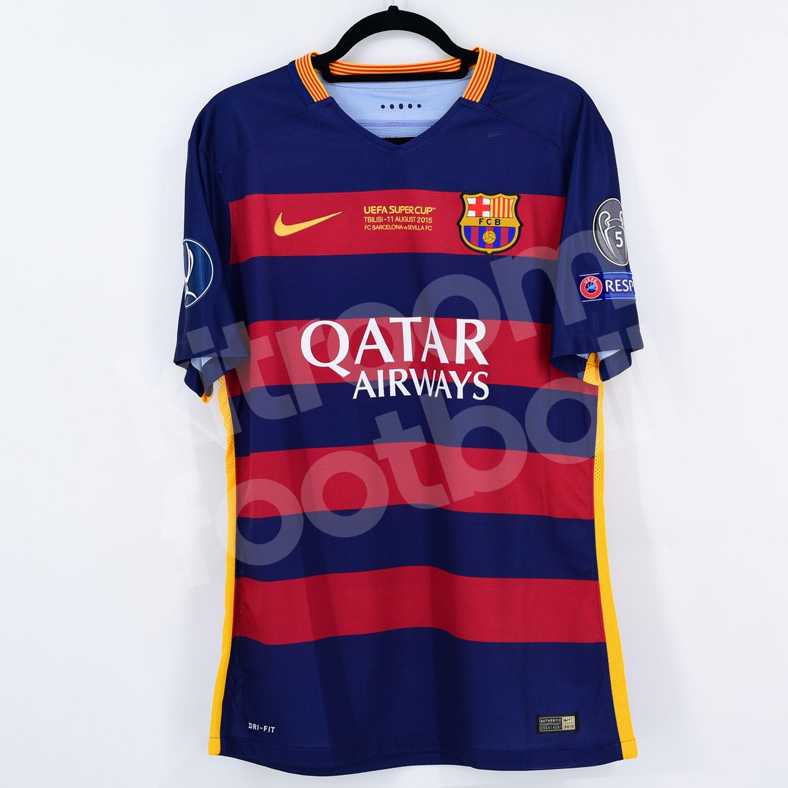 FC Barcelona 2015-16 UEFA Super Cup Kit