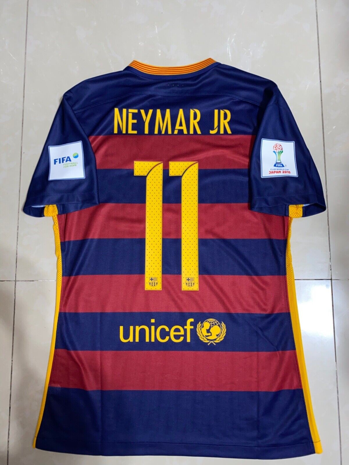 FC Barcelona 2015-16 Club World Cup Home Kit