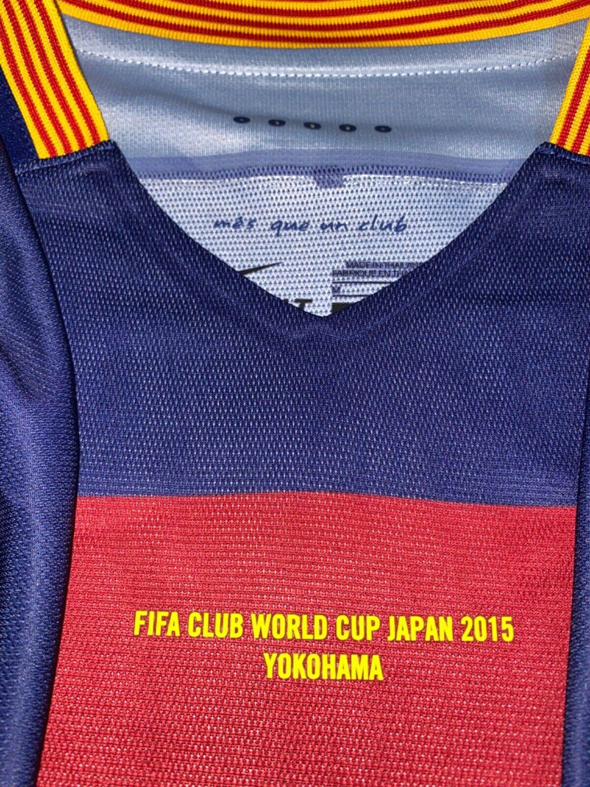 FC Barcelona 2015-16 Club World Cup Home Kit