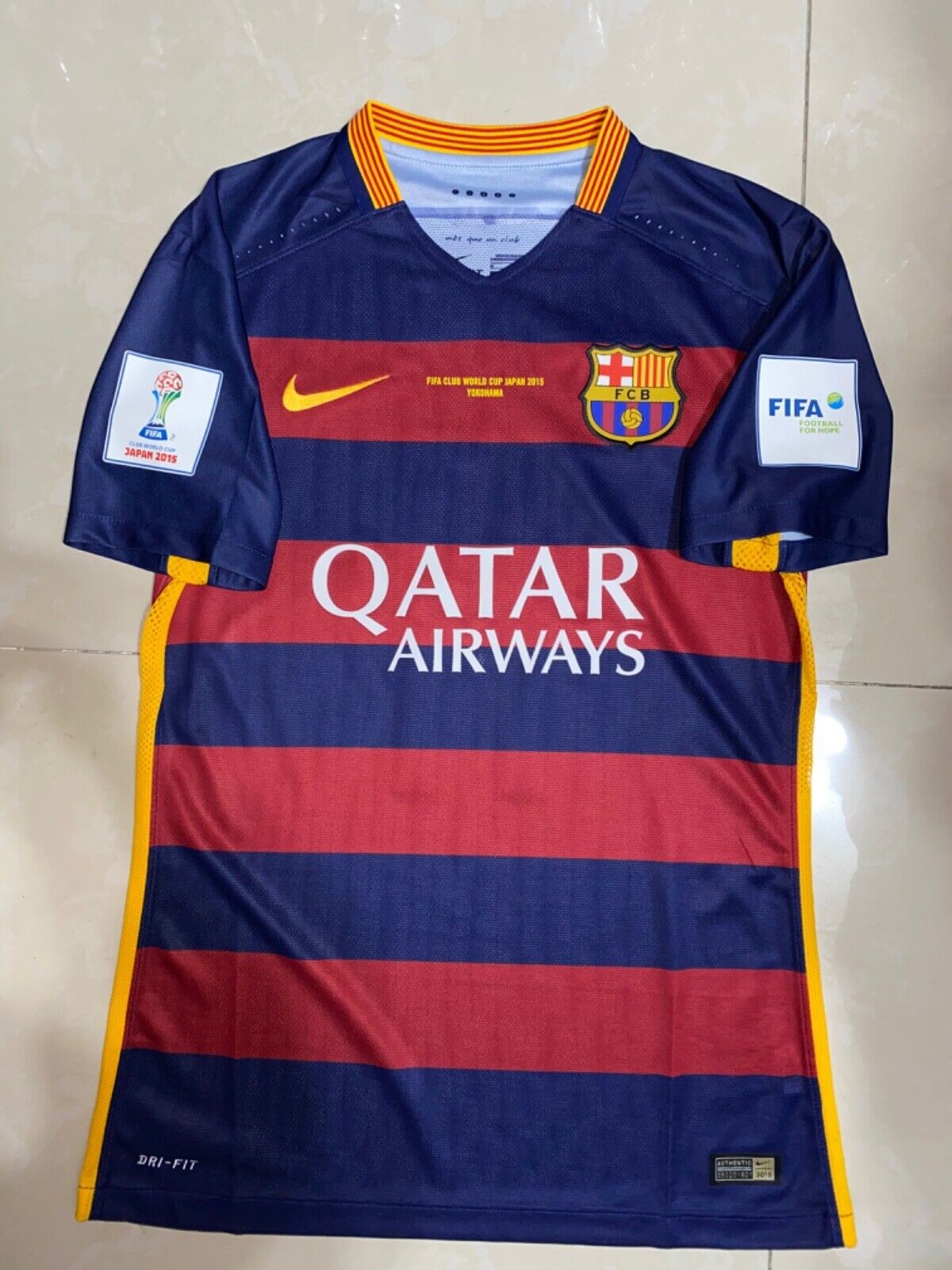 FC Barcelona 2015-16 Club World Cup Home Kit