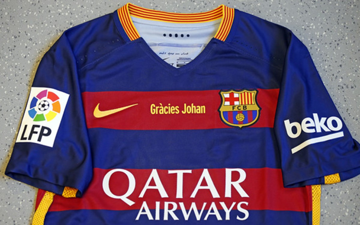 FC Barcelona 2015-16 Home V3 Kit