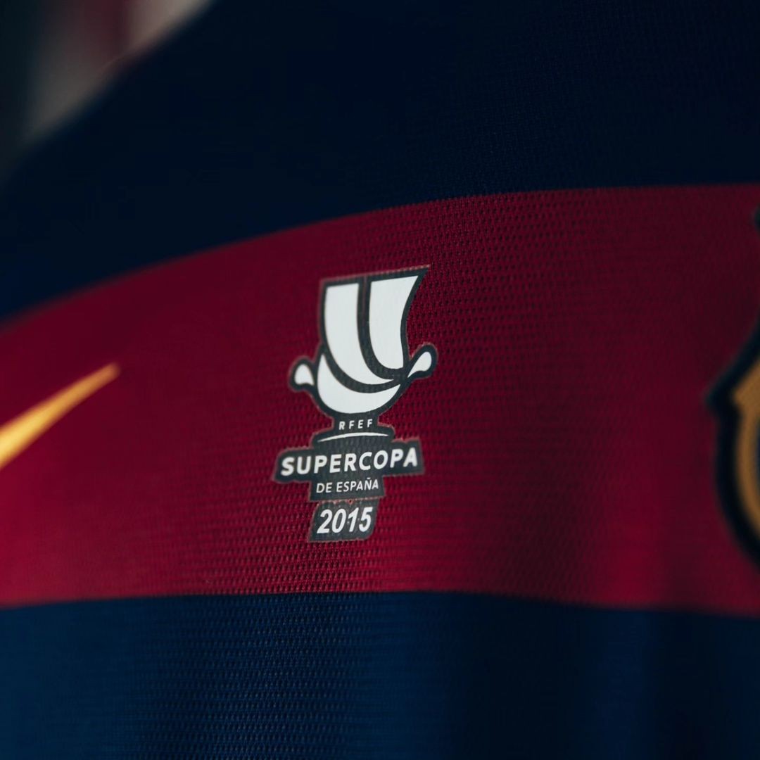 FC Barcelona 2015-16 Supercopa de España Home Kit
