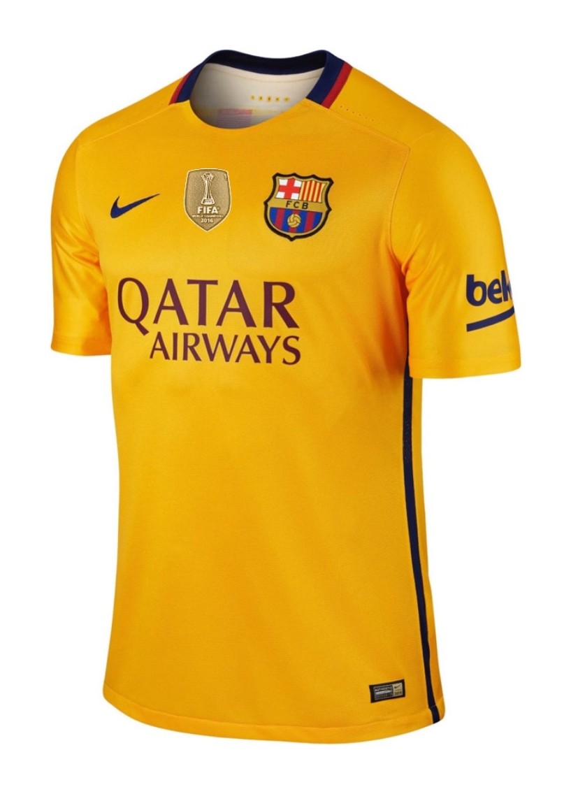 FC Barcelona 2015-16 Away V2 Kit