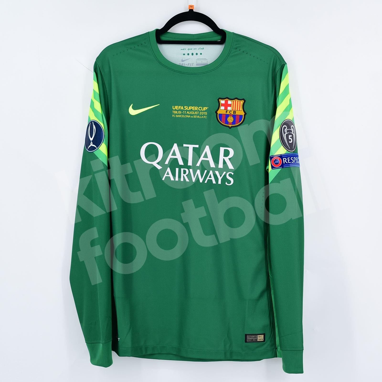 FC Barcelona 2015-16 UEFA Super Cup GK Kit
