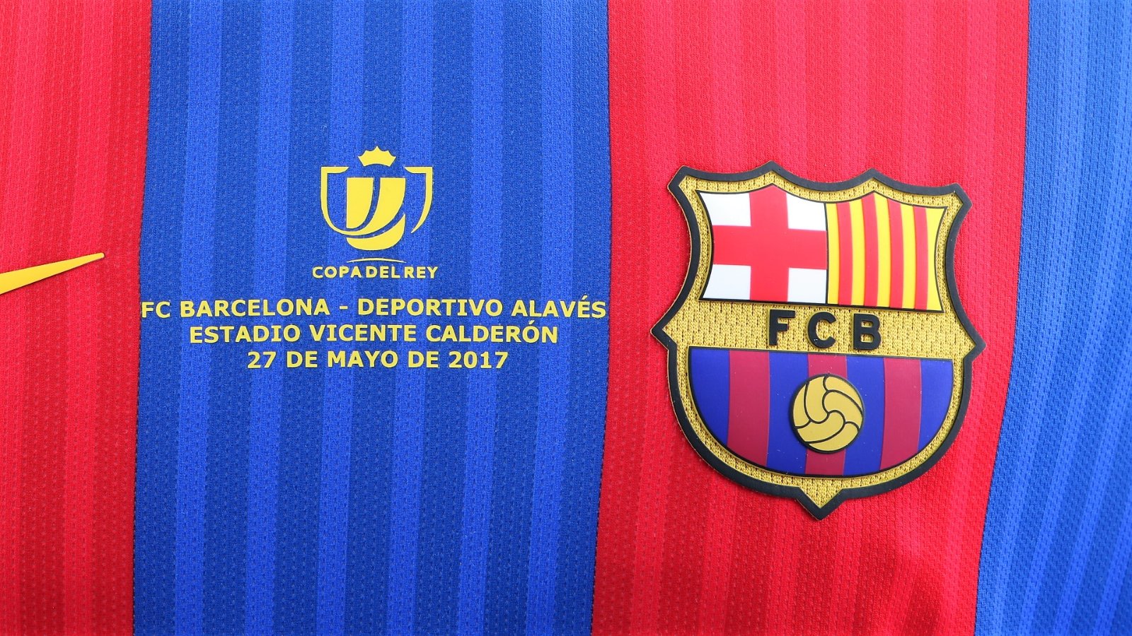 FC Barcelona 2016-17 Copa del Rey Final Kit