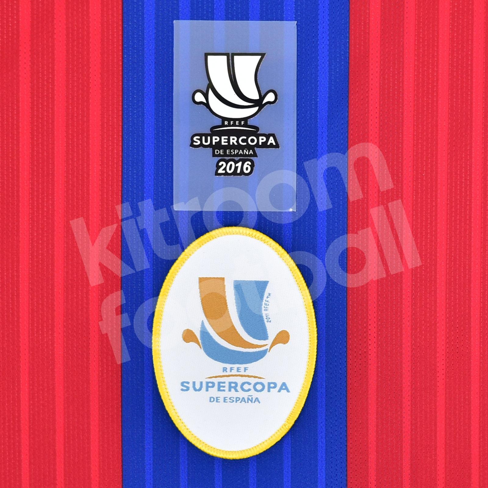 FC Barcelona 2016-17 Supercopa de España Home Kit