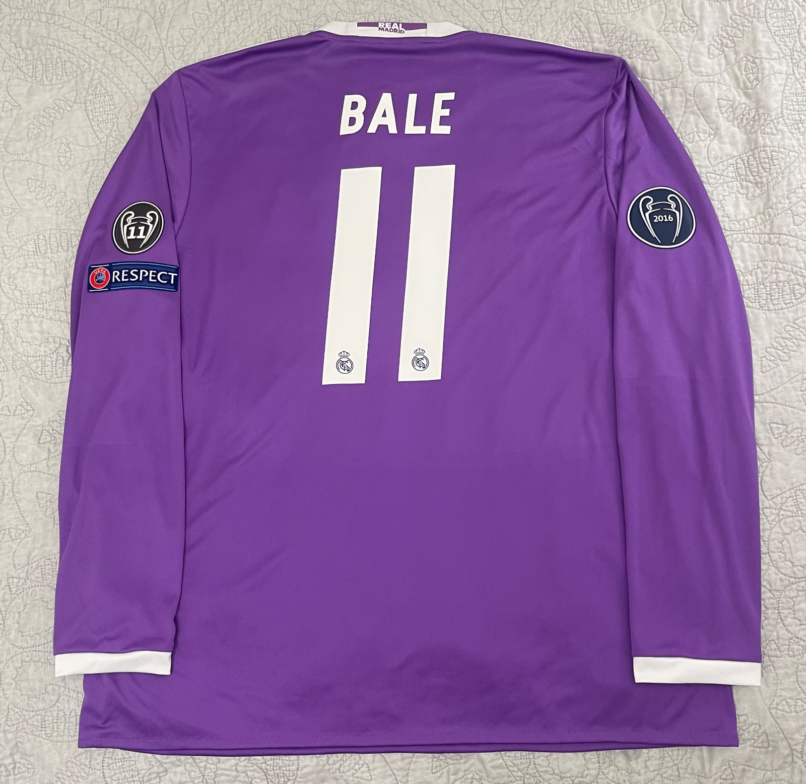 Real Madrid 2016-17 Champions League Final Kit
