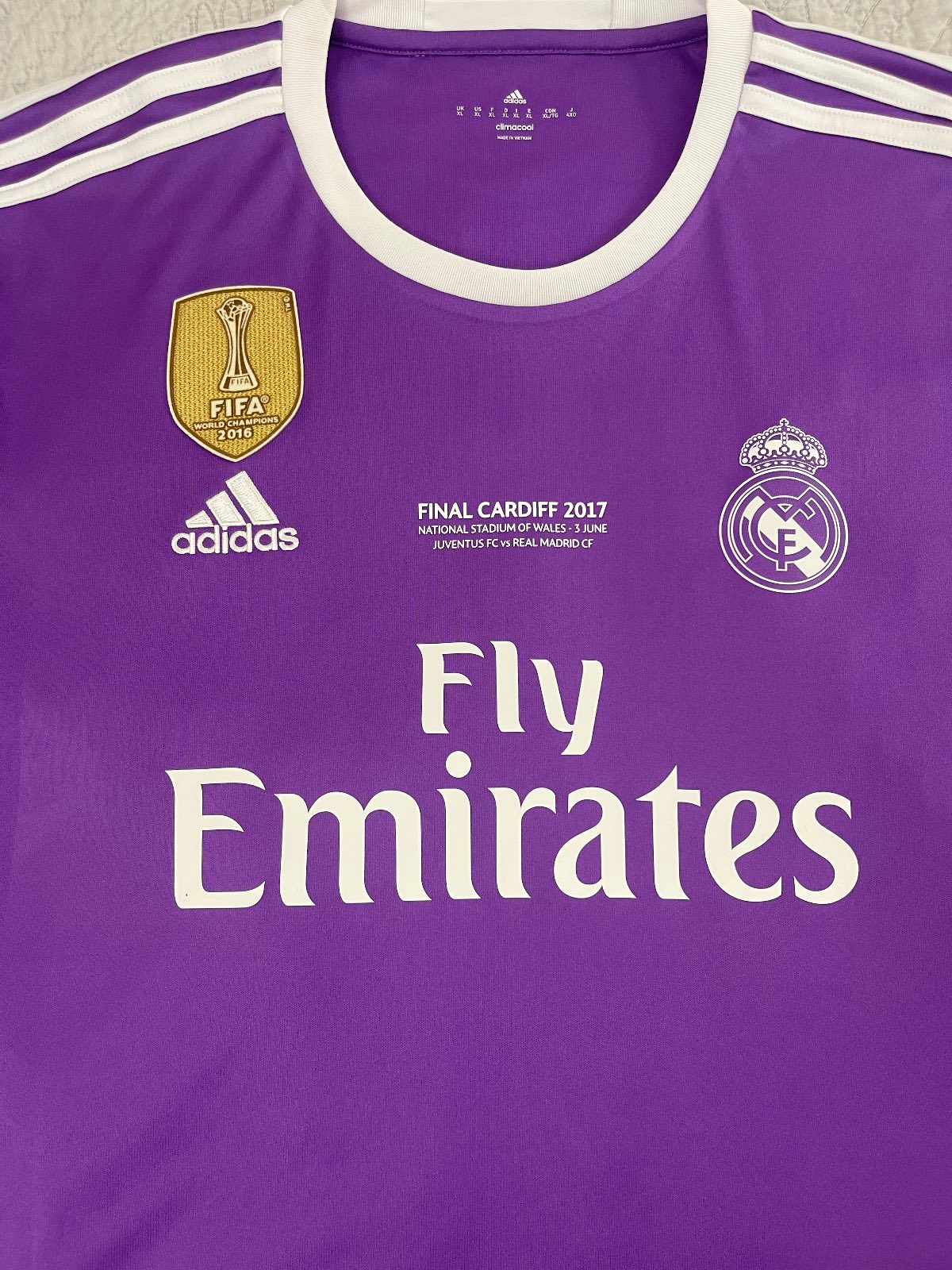 Real Madrid 2016-17 Champions League Final Kit