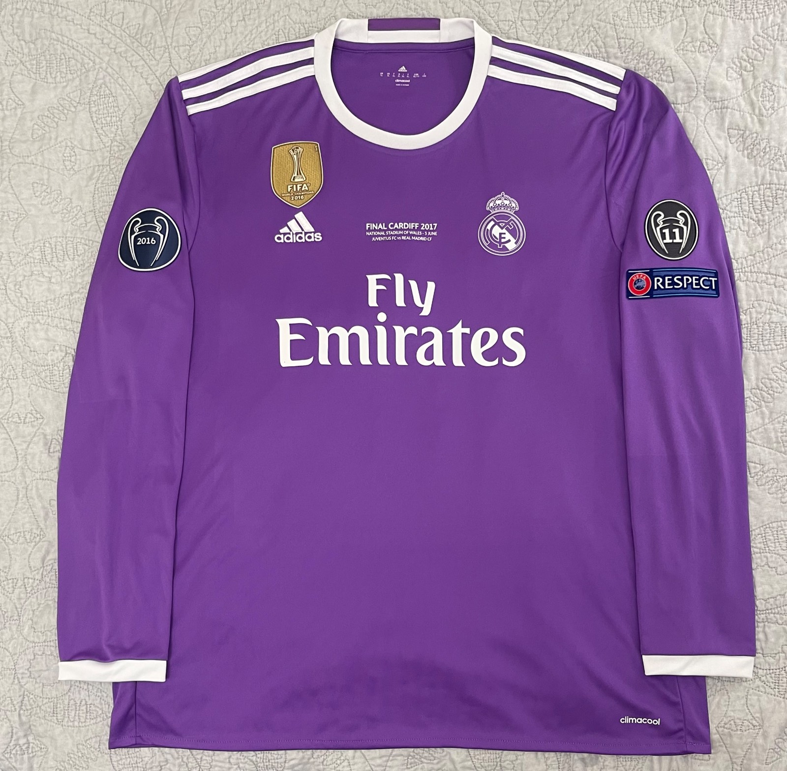 Real Madrid 2016-17 Champions League Final Kit