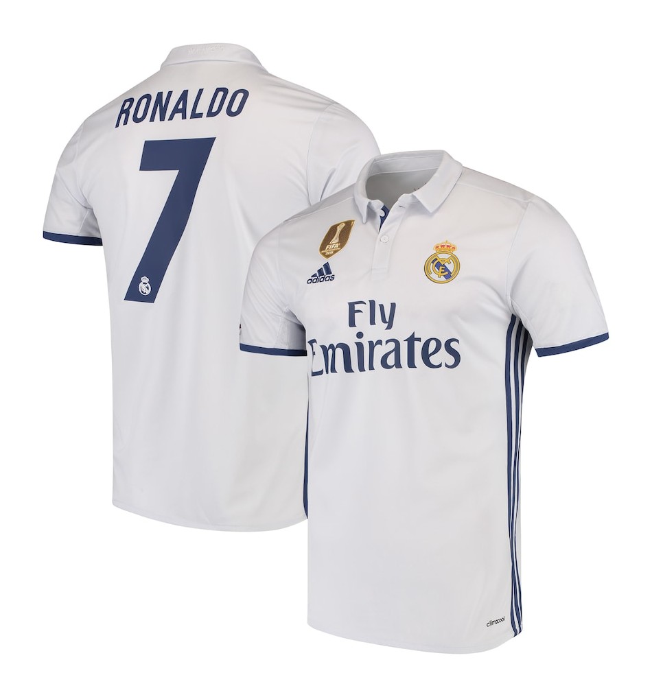 Real Madrid 2016-17 Home V2 Kit