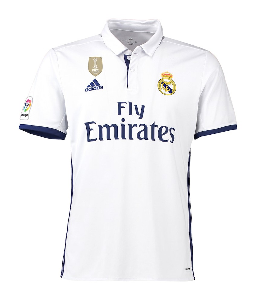 Real Madrid 2016-17 Home V2 Kit