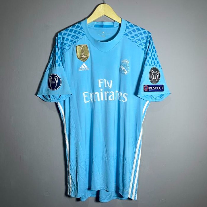 Real Madrid 2016-17 GK Home V2 Kit