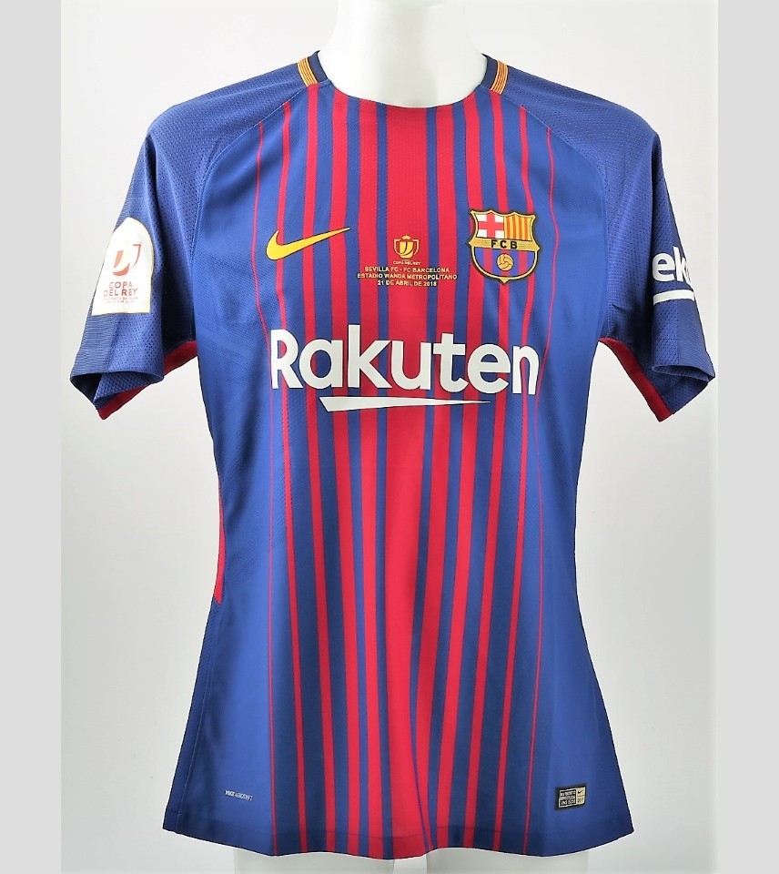 FC Barcelona 2017-18 Copa del Rey Final Kit