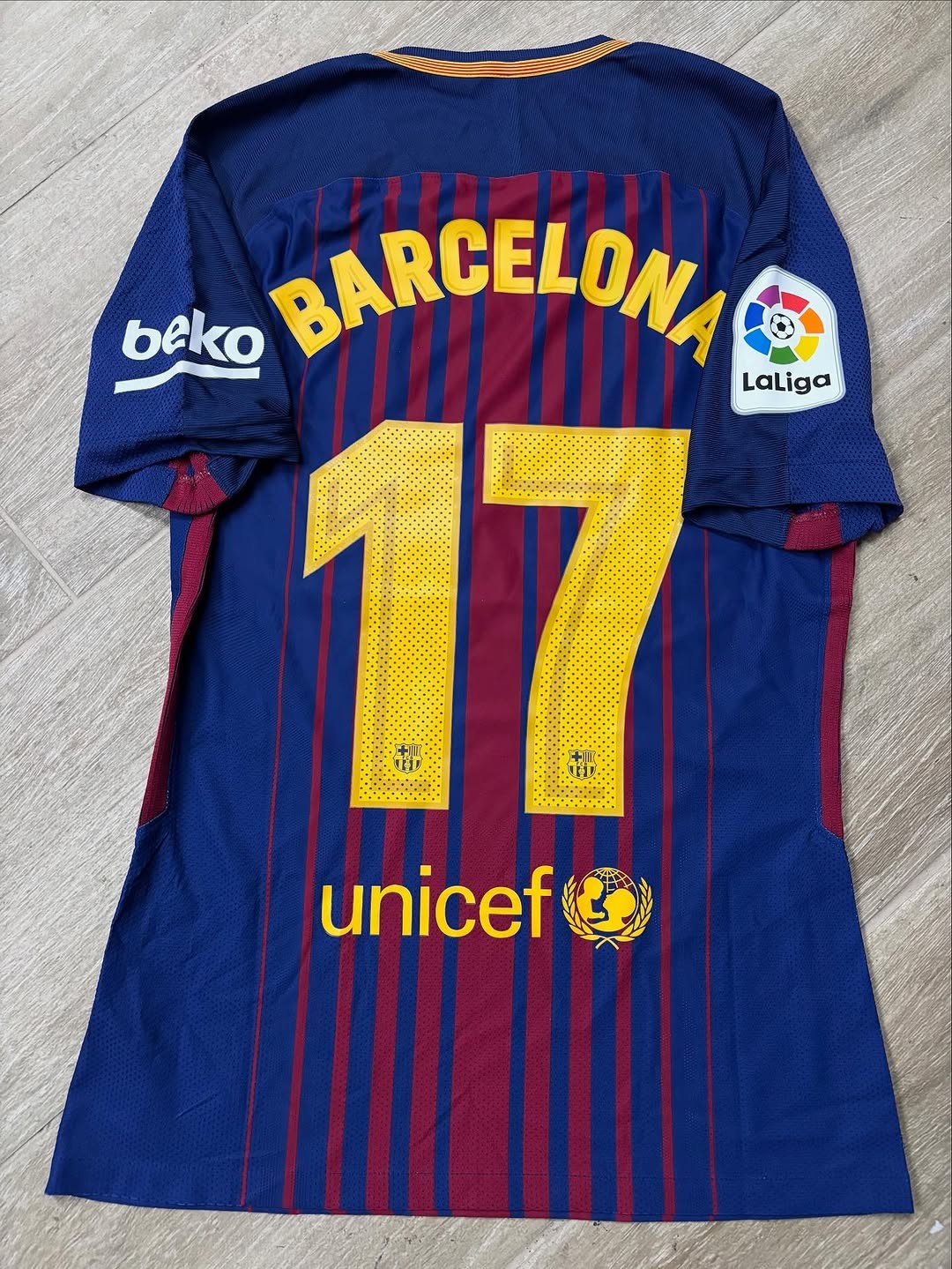 FC Barcelona 2017-18 Home V3 Kit