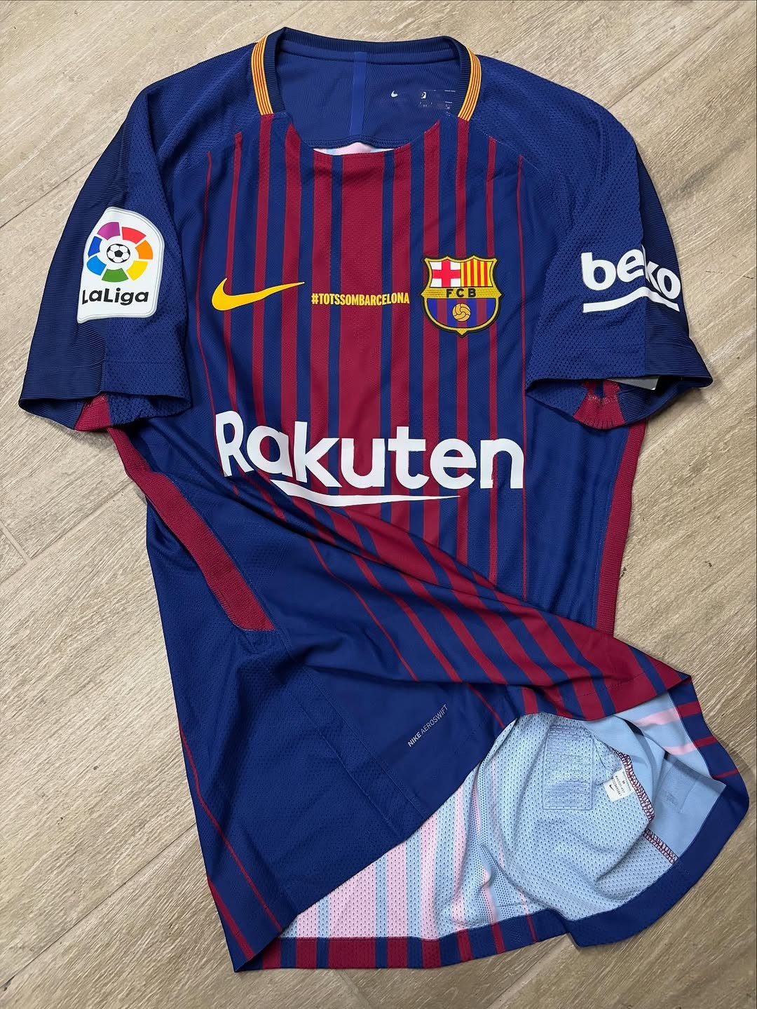 FC Barcelona 2017-18 Home V3 Kit