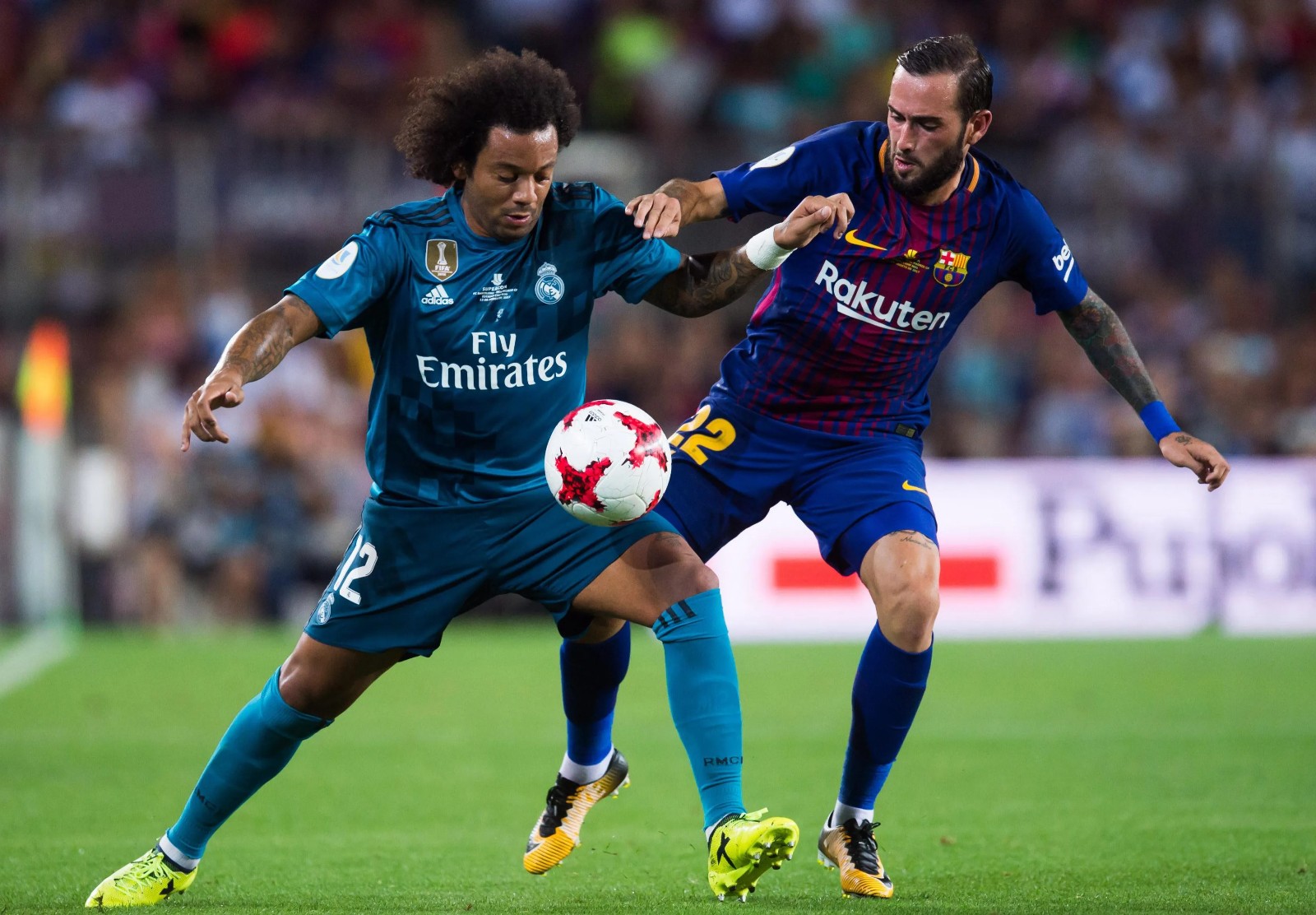 FC Barcelona 2017-18 Supercopa de España Home Kit