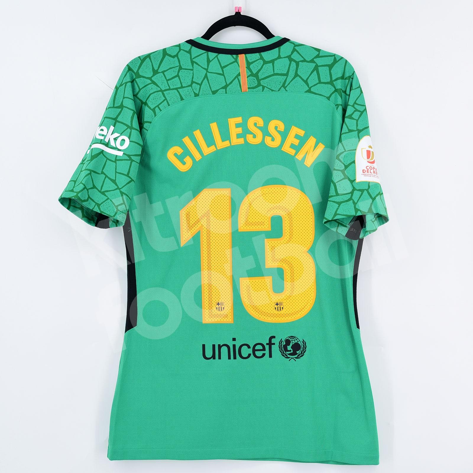 FC Barcelona 2017-18 Copa del Rey Final GK Kit