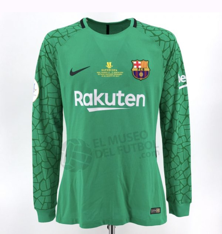 FC Barcelona 2017-18 Supercopa de España GK Kit