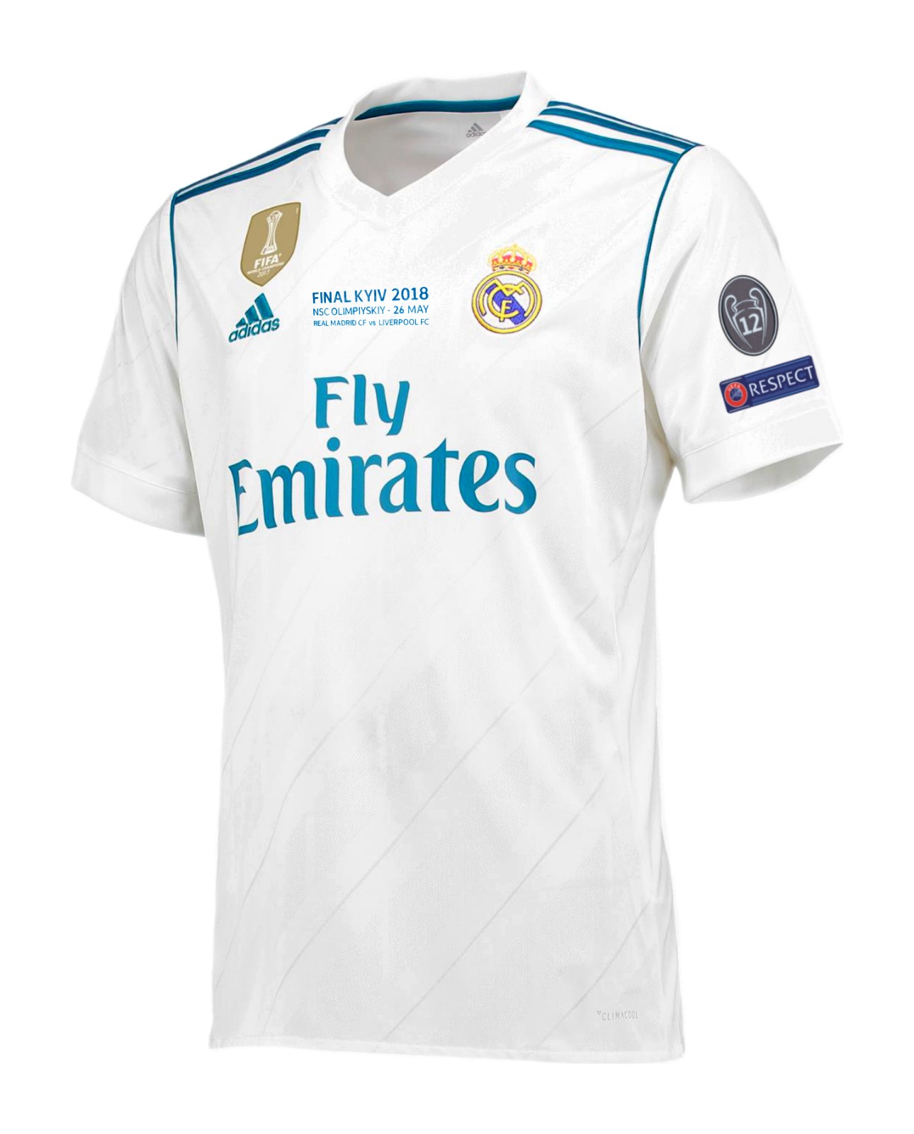 Real Madrid 2017-18 Champions League Final Kit