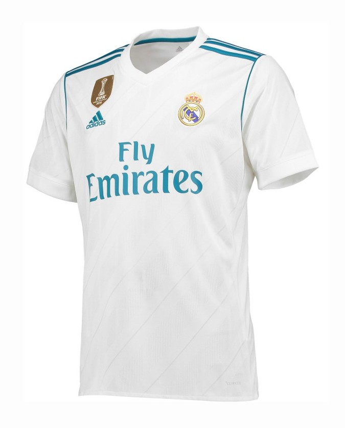Real Madrid 2017-18 Home V2 Kit