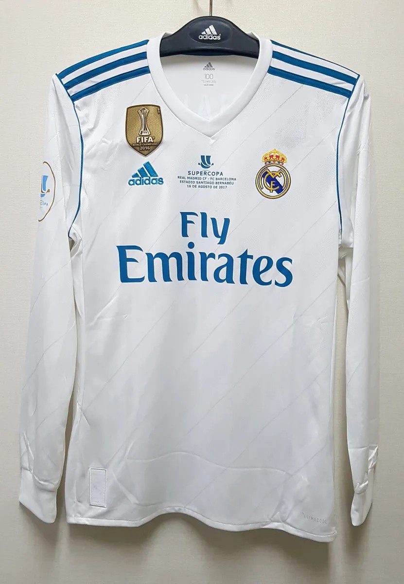 Real Madrid 2017-18 Supercopa de España Home Kit